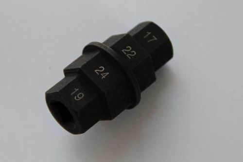 hexagon socket screw key for front axle, 3/8" drive