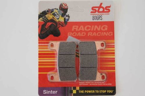 SBS 806 RS Racing Sinter brake pads front