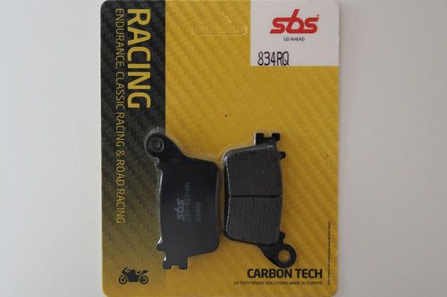 SBS 834 RQ Carbon Racing brake pads rear
