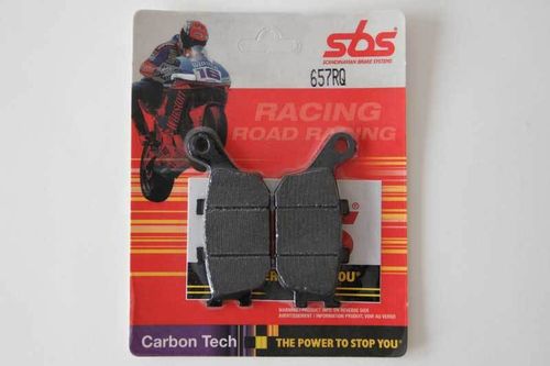 SBS 657 RQ Carbon Racing brake pads rear