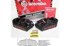 Brembo M4 Radial Monoblock Bremszangen 100 mm schwarz 220988550