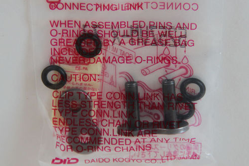 DID chain lock (rivet) for DID 520 ZVMX racetrack chain