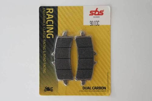 SBS 901 DC Dual Carbon racing brake pads front