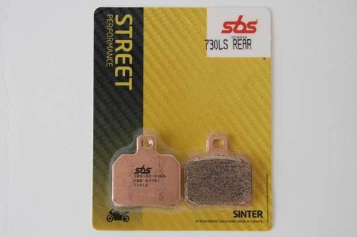 SBS 730 LS sinter brake pads rear